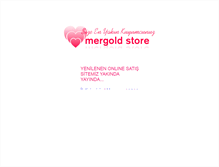 Tablet Screenshot of mergoldstore.com